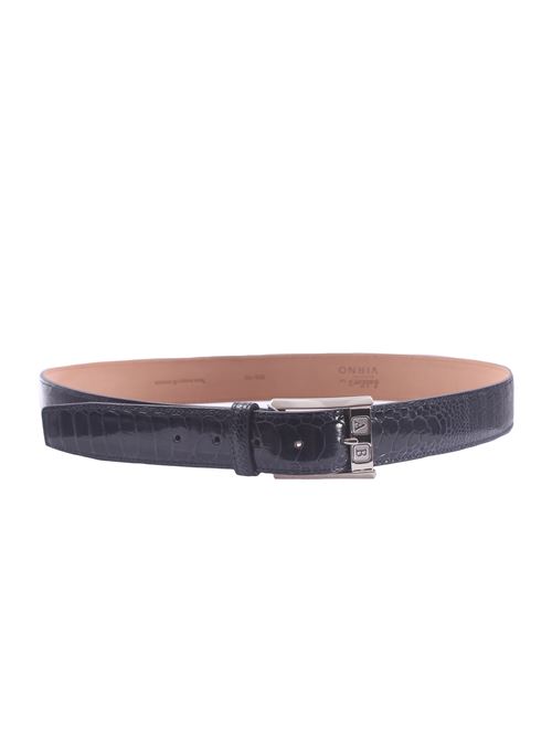 cintura in zampa di struzzo personalizzabile con iniziali SADDLER'S | ZAMPA STRUZZO03
